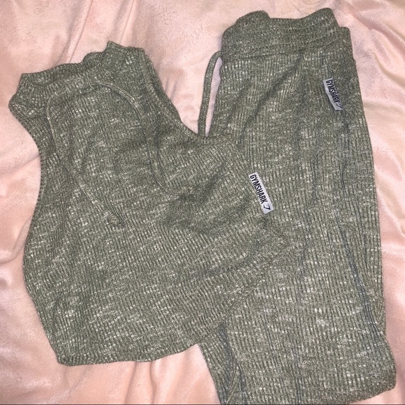 Gymshark Washed Khaki Marl Slounge Set | Size Small | Great condition! - Picture 2 of 10